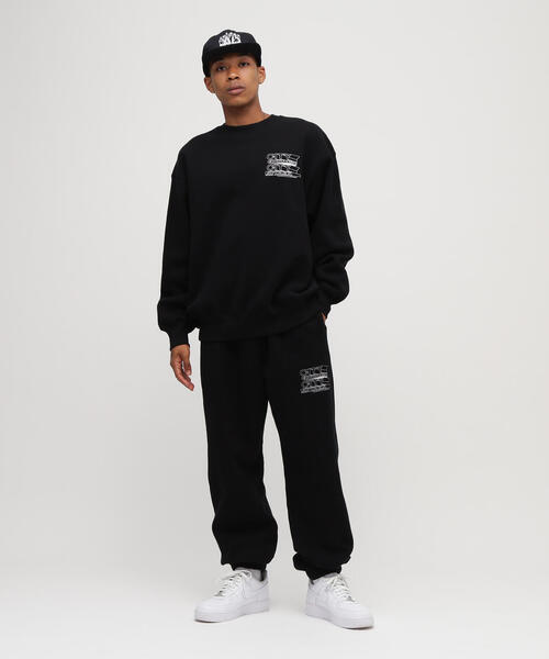 CITY COUNTRY CITY(シティーカントリーシティー)の「CITY COUNTRY CITY×AVIREX/シティーカントリーシティー×アヴィレックス/AVIREX×CCC SIGNATURE CREW SWEAT(スウェット・メンズ・グレー/ブラック・L/M)」の8枚目の写真