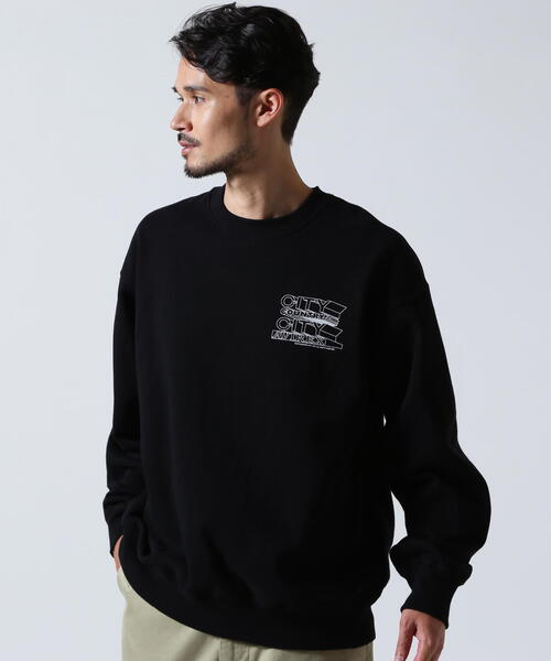 CITY COUNTRY CITY(シティーカントリーシティー)の「CITY COUNTRY CITY×AVIREX/シティーカントリーシティー×アヴィレックス/AVIREX×CCC SIGNATURE CREW SWEAT(スウェット・メンズ・グレー/ブラック・L/M)」の16枚目の写真