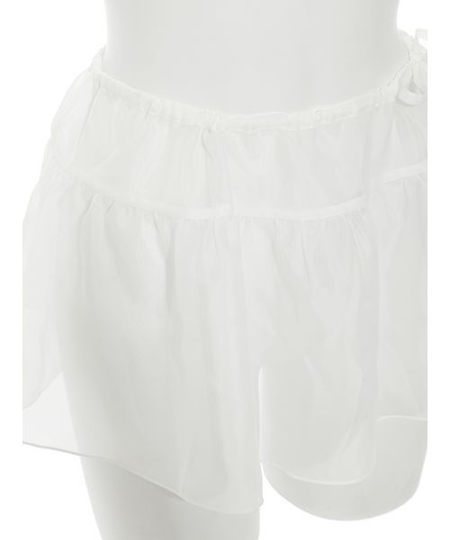 SNIDEL（スナイデル）の「シアーティペット（ベルト・レディース・ホワイト/ブラック・F）」の8枚目の写真