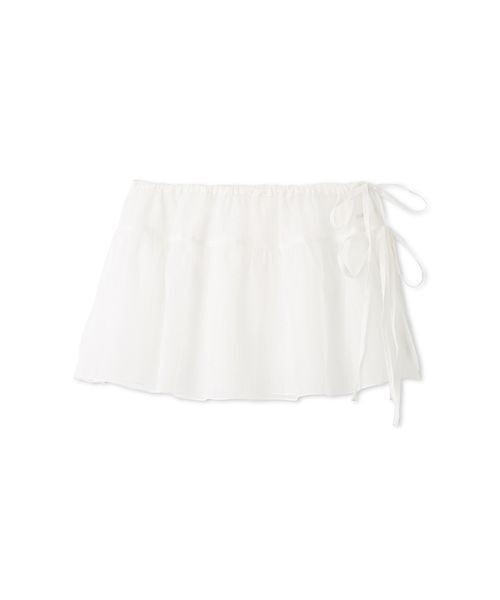 SNIDEL（スナイデル）の「シアーティペット（ベルト・レディース・ホワイト/ブラック・F）」の13枚目の写真