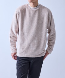 JUNRED（ジュンレッド）の「COZYフリースアンサンブルプルオーバー（Tシャツ/カットソー）」