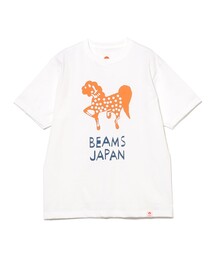 BEAMS JAPAN | 宮入圭太 干支Tシャツ「午(うま)」(Tシャツ/カットソー)