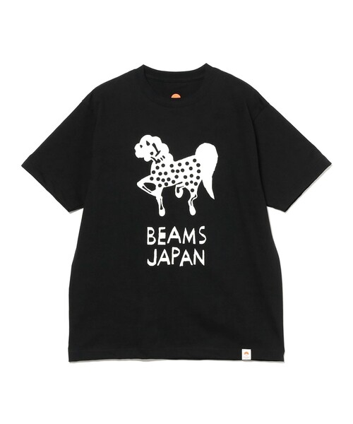 BEAMS JAPAN(ビームス ジャパン)の「宮入圭太 干支Tシャツ「午(うま)」(Tシャツ/カットソー・レディース・ブラック/ホワイト・LARGE/MEDIUM/SMALL/X-LARGE)」の2枚目の写真