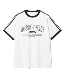 FILLUMINATE（フィルミネイト）の「1988 Sports Club Ringer T-Shirt - White（Tシャツ/カットソー）」