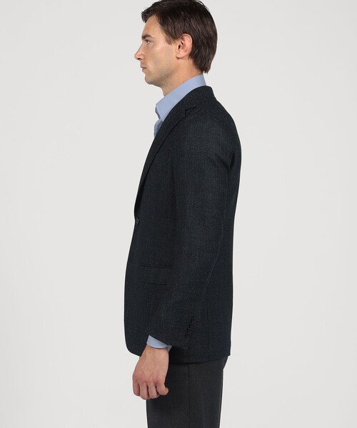 TOMORROWLAND （トゥモローランド）の「ウールシルクカシミヤ シングルブレステッド 2Bジャケット SILK AIR LORO PIANA（テーラードジャケット・メンズ・ブラウン系その他/ダークグリーン・44/46/48/52/54/42/50）」の5枚目の写真