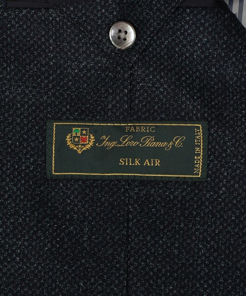 TOMORROWLAND （トゥモローランド）の「ウールシルクカシミヤ シングルブレステッド 2Bジャケット SILK AIR LORO PIANA（テーラードジャケット・メンズ・ブラウン系その他/ダークグリーン・44/46/48/52/54/42/50）」の13枚目の写真