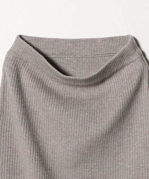 A DAY IN THE LIFE UNITED ARROWS(アデイインザライフユナイテッドアローズ)の「ラメハイネックニット+スカート <A DAY IN THE LIFE>(ワンピース・レディース・ライトグレー/ダークブラウン/ナチュラル/ブラック・FREE)」の16枚目の写真