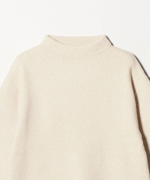 A DAY IN THE LIFE UNITED ARROWS(アデイインザライフユナイテッドアローズ)の「ラメハイネックニット+スカート <A DAY IN THE LIFE>(ワンピース・レディース・ライトグレー/ダークブラウン/ナチュラル/ブラック・FREE)」の9枚目の写真