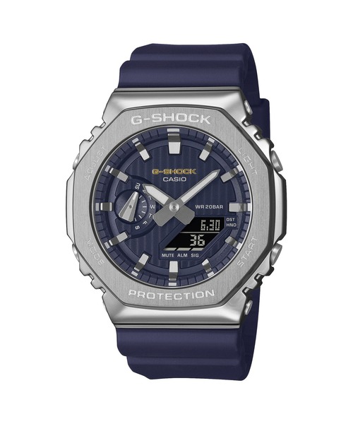 G-SHOCK(ジーショック)の「PRECIOUS HEART SELECTION 2025 / GM-2110SH-2AJF(アナログ腕時計・メンズ・ネイビー・FREE)」の1枚目の写真