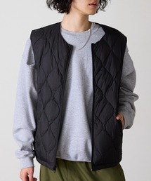 schott（ショット）の「Schott/ショット×TAION/タイオン INNER DOWN VEST パッカブル ひょうたんキルト ベスト（ダウンベスト）」