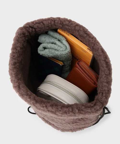GALLEST(ギャレスト)の「【Coldbreaker】Drawstring Bag(ハンドバッグ・レディース・ブラウン系その他/ナチュラル・00)」の9枚目の写真