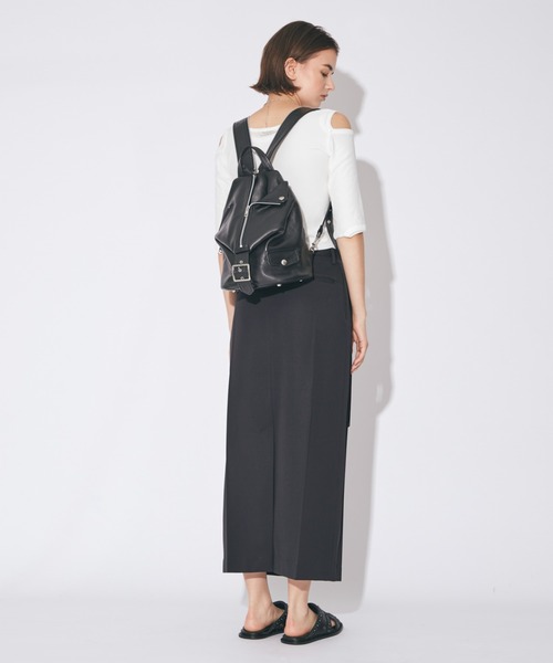 beautiful people（ビューティフルピープル）の「excerption riders   back pack bag（バックパック/リュック・レディース・ブラック・FREE）」の5枚目の写真