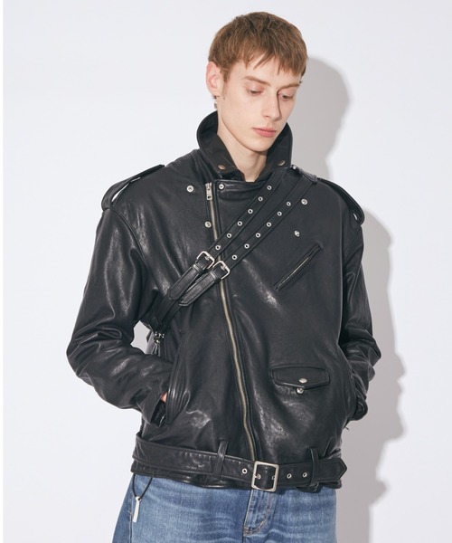 beautiful people（ビューティフルピープル）の「excerption riders   back pack bag（バックパック/リュック・レディース・ブラック・FREE）」の8枚目の写真