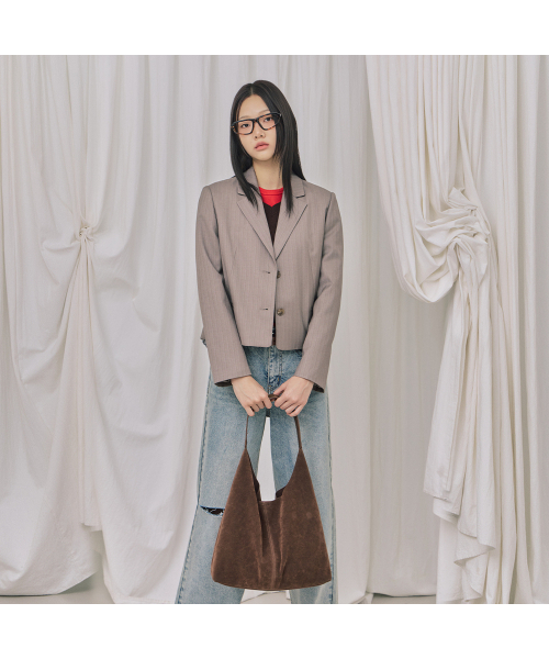 LAP（ラップ）の「BOHEMIAN HOBO BAG AR7AB826（ショルダーバッグ・レディース・ブラック/ブラウン・FREE）」の3枚目の写真