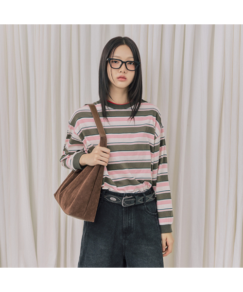 LAP（ラップ）の「BOHEMIAN HOBO BAG AR7AB826（ショルダーバッグ・レディース・ブラック/ブラウン・FREE）」の4枚目の写真