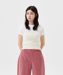 Wacky WiLLy（ワッキーウィリー）の「WOMEN'S CABLE KNIT BUSTIER（キャミソール）」