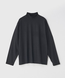 JOHN SMEDLEY（ジョンスメドレー）の「ウォッシャブルウール モックネック長袖Tシャツ（Tシャツ/カットソー）」