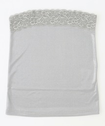 GRACE CONTINENTAL | 箔プリントレースベアトップ(Tシャツ/カットソー)
