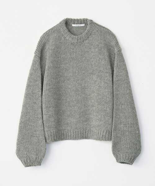 VICTIM（ヴィクティム）の「VICTIM ヴィクティム / LOW GAUGE KNIT ローゲージウールニット セーター / VTM-25-K-102（ニット/セーター・メンズ・ネイビー/ブラック/グレー・1/2）」の6枚目の写真