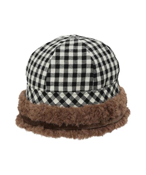 Samansa Mos2（サマンサ モスモス）の「【消臭効果/2WAY】リボン付ボアハット（ハット・レディース・ブラウン/ベージュ・F）」の14枚目の写真