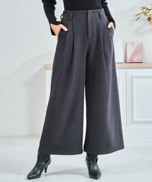 MISCH MASCH | ZOZO限定 レオパード柄リボンセットタックワイドパンツ(その他パンツ)