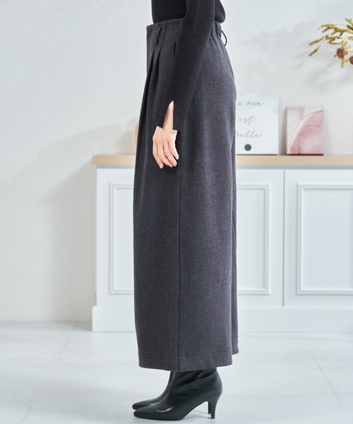 MISCH MASCH（ミッシュマッシュ）の「ZOZO限定 レオパード柄リボンセットタックワイドパンツ（その他パンツ・レディース・グレー/ブラウン・M/S）」の5枚目の写真