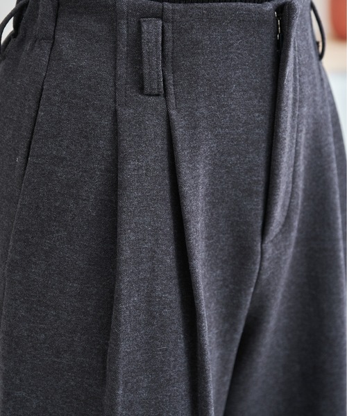 MISCH MASCH（ミッシュマッシュ）の「ZOZO限定 レオパード柄リボンセットタックワイドパンツ（その他パンツ・レディース・グレー/ブラウン・M/S）」の9枚目の写真