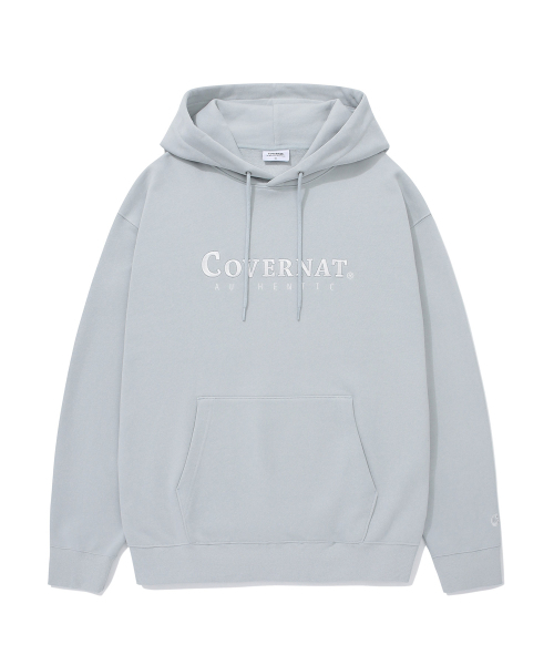COVERNAT(カバーナット)の「アセンティックロゴフードパーカー スカイブルー(パーカー・レディース・その他・MEDIUM/LARGE/X-LARGE)」の1枚目の写真