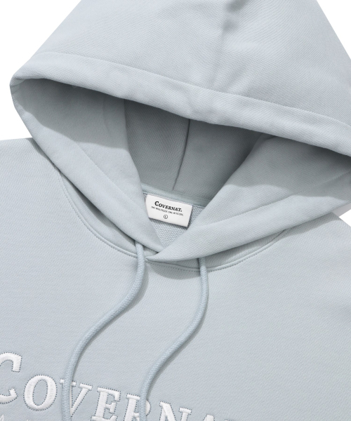 COVERNAT(カバーナット)の「アセンティックロゴフードパーカー スカイブルー(パーカー・レディース・その他・MEDIUM/LARGE/X-LARGE)」の3枚目の写真