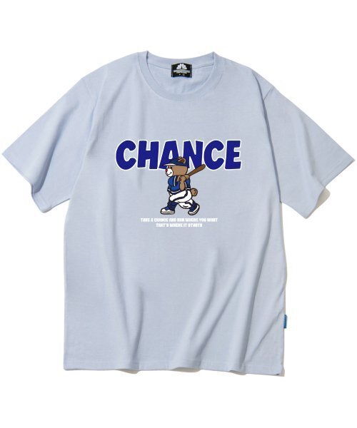 TRIPSHION(トリップション)の「BASEBALL BAEAR GRAPHIC Tシャツ - パープル(Tシャツ/カットソー・メンズ・その他・LARGE/MEDIUM/X-LARGE)」の1枚目の写真