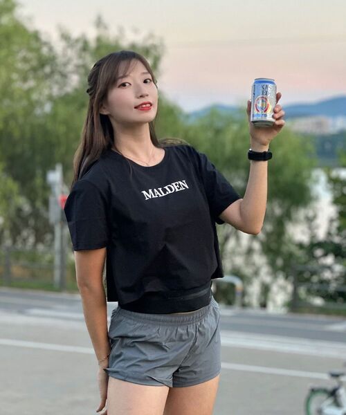 MALDEN(モールデン)の「エアクーリングランニングショーツ(その他パンツ・レディース・ライトグレー/ブラック・LARGE/MEDIUM/SMALL)」の9枚目の写真