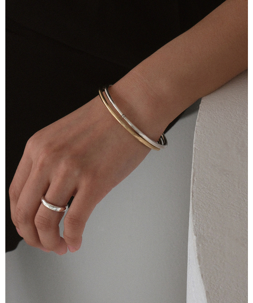 ANOTHERLAYER（アナザーレイヤー）の「Glossy Easy Ring - Silver (silver925)（リング・レディース・その他・FREE）」の2枚目の写真