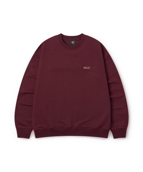 CAMEL WORK(キャメルワーク)の「NO.413 CAW ベーシックロゴスウェットシャツ(バーガンディ)(スウェット・メンズ・その他・MEDIUM/LARGE/X-LARGE)」の2枚目の写真
