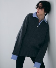 Trish | シャツドッキングプルオーバー(シャツ/ブラウス)