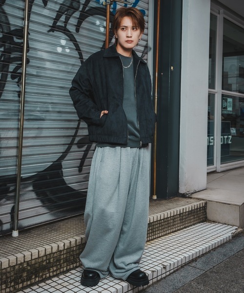 improves(インプローブス)の「スエード スイングトップジャケット(ライダースジャケット・メンズ・ブラック/ベージュ・X-LARGE/LARGE/MEDIUM)」の6枚目の写真