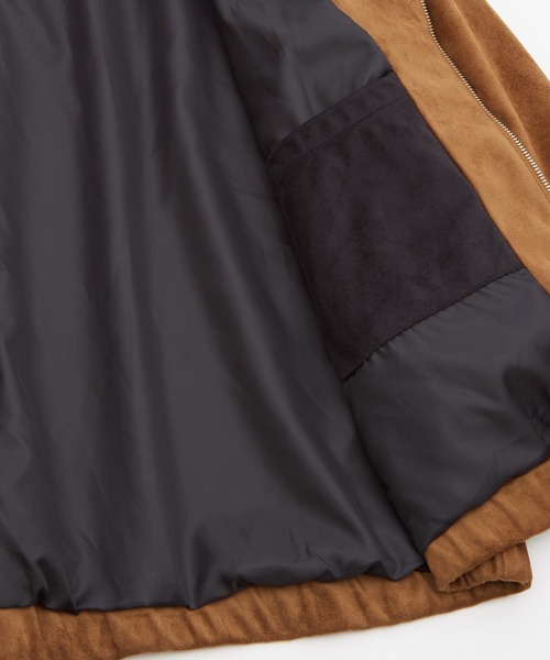 improves(インプローブス)の「スエード スイングトップジャケット(ライダースジャケット・メンズ・ブラック/ベージュ・X-LARGE/LARGE/MEDIUM)」の15枚目の写真