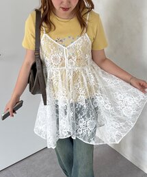 CPCM（シーピーシーエム）の「2WAYイレヘムキャミチュニック（シャツ/ブラウス）」