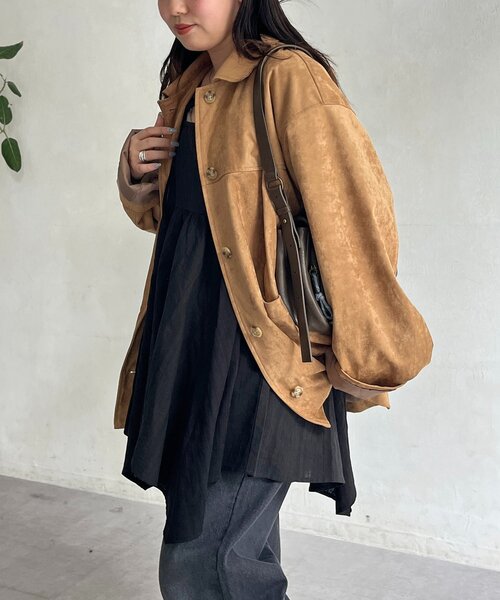 CPCM（シーピーシーエム）の「2WAYイレヘムキャミチュニック（シャツ/ブラウス・レディース・ホワイト/ホワイト系その他/ブラック/ブラック系その他・FREE）」の6枚目の写真