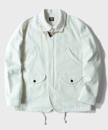 CORDUROY TOGGLE 4POCKET JACKET [Snow White]