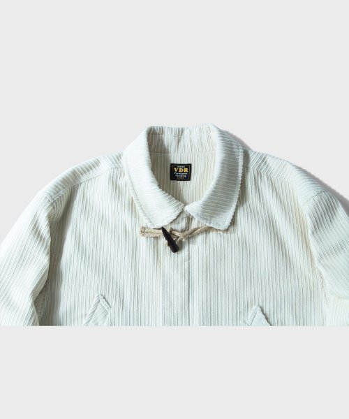 VDR（ブイディアール）の「CORDUROY TOGGLE 4POCKET JACKET [Snow White]（その他アウター・メンズ・その他・LARGE/MEDIUM）」の4枚目の写真