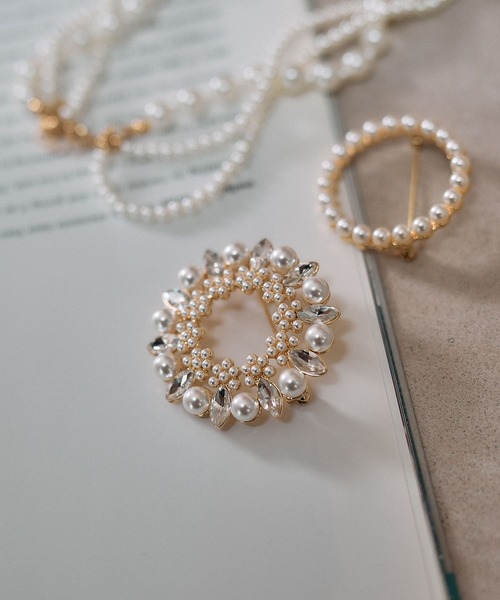 GLOBAL WORK（グローバルワーク）の「フォーマルパールブローチ/611432（ブローチ/コサージュ・レディース・その他1/その他4/その他2/その他5/その他3・FREE）」の3枚目の写真