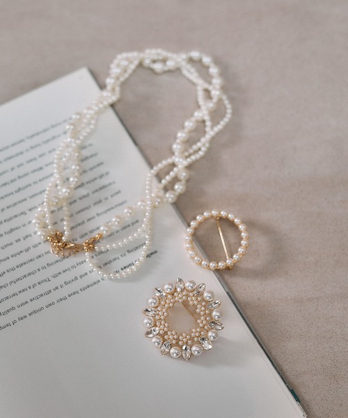 GLOBAL WORK（グローバルワーク）の「フォーマルパールブローチ/611432（ブローチ/コサージュ・レディース・その他1/その他4/その他2/その他5/その他3・FREE）」の6枚目の写真