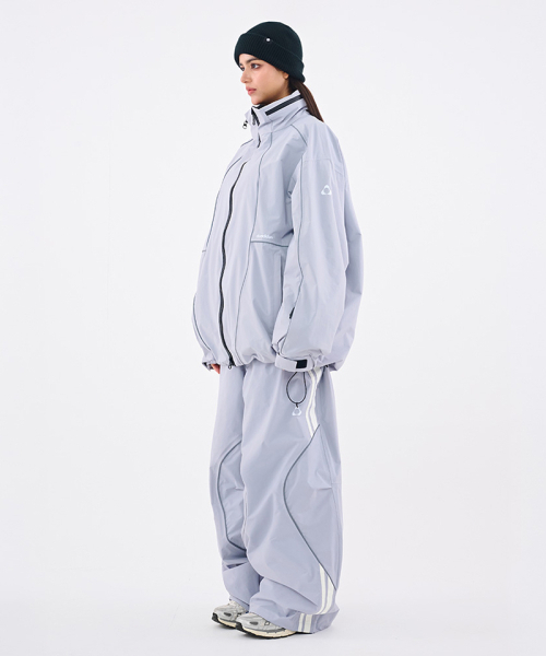 DOLL OUTERWEAR（ドラ アウターウェア）の「[DOLL x DUMDIDUM] 2526 ラリージャケット&パンツセット L.GRAY 男女共用（セットアップ・レディース・その他・SMALL/MEDIUM/LARGE/X-LARGE）」の9枚目の写真