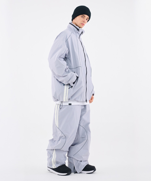 DOLL OUTERWEAR（ドラ アウターウェア）の「[DOLL x DUMDIDUM] 2526 ラリージャケット&パンツセット L.GRAY 男女共用（セットアップ・レディース・その他・SMALL/MEDIUM/LARGE/X-LARGE）」の12枚目の写真