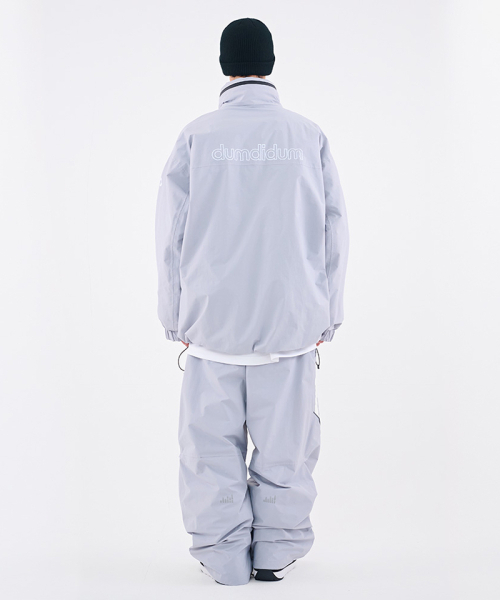 DOLL OUTERWEAR（ドラ アウターウェア）の「[DOLL x DUMDIDUM] 2526 ラリージャケット&パンツセット L.GRAY 男女共用（セットアップ・レディース・その他・SMALL/MEDIUM/LARGE/X-LARGE）」の2枚目の写真