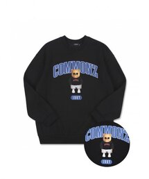 COMMONZ（コモンズ）の「1987 Bear Overfit Man to Man_Black（スウェット）」