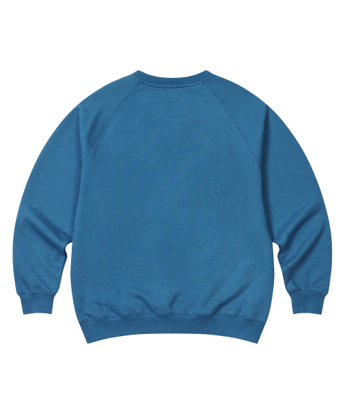 AMOU(アモウ)の「Wimbledon Henley neck blue(スウェット・メンズ・その他・1/2/3)」の5枚目の写真