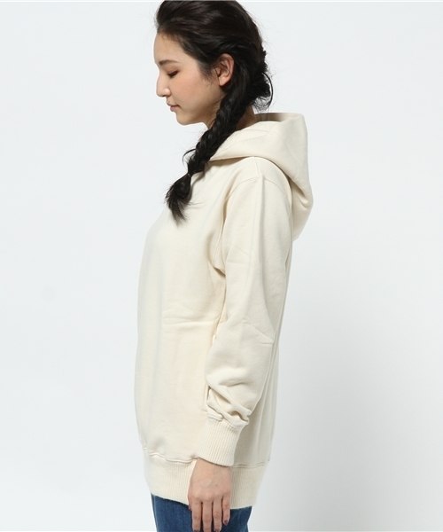OUTLET（アウトレット）の「【Omekashi】HIGHLA裏起毛パーカープルオーバー（パーカー・レディース・チャコールグレー/アイボリー/ブラック・FREE）」の5枚目の写真