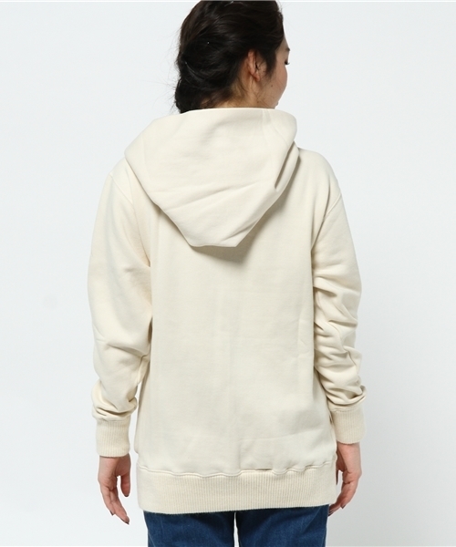 OUTLET（アウトレット）の「【Omekashi】HIGHLA裏起毛パーカープルオーバー（パーカー・レディース・チャコールグレー/アイボリー/ブラック・FREE）」の6枚目の写真