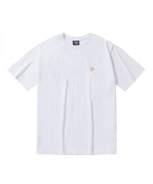 TEDDYISLAND（テディアイランド）の「オレンジロゴ半袖ホワイト（Tシャツ/カットソー）」